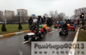 В Дергаевской школе открылась учебная  площадка безопасности дорожного движения