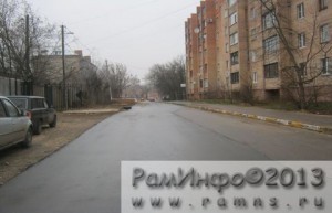 Асфальт восстановлен и радует