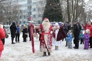 На улицах Раменского проходят новогодние развлекательные мероприятия для детей