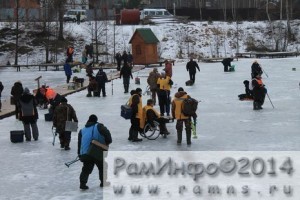 Чемпионат по рыбной ловле среди инвалидов в Раменском