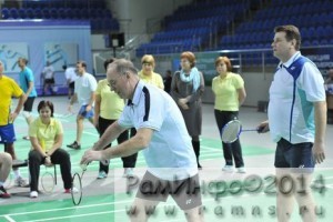 26 февраля 2014 года в Раменском Дворце спорта «Борисоглебский» состоялся турнир по бадминтону среди администраций городских и сельских поселений Раменского района