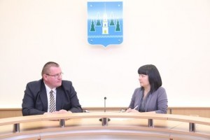 Первое интервью в новой должности