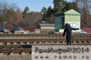 В п.Ильинский появится пешеходный переход через железнодорожные пути
