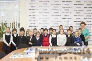 Ученики Власовской школы побывали в гостях у раменских журналистов