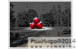 Проект новогоднего светового оформления города