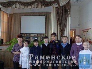 Дочь Маршала А.И.Еременко в гостях у школьников в Речицах
