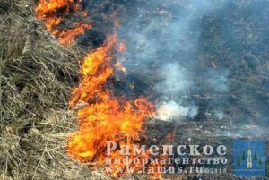Пожар в Гжели
