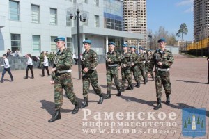 Смотр групп почетного караула