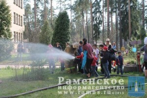 В Кратовском санатории прошла учебная тренировка пожарных