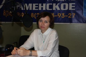 Елена Володина стала гостем прямого эфира на Раменском радио