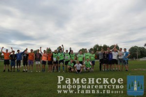 Торжественное закрытие турнира по футболу состоялось в д.Кузнецово