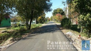 В д. Михайловская Слобода прошли работы по укладке нового асфальтного покрытия