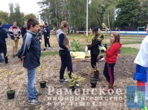 12 сентября в сельском поселении Сафоновское прошла Акция «Наш лес.Посади свое дерево».