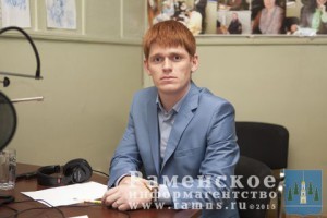 О жизни с.п.Островецкое в прямом эфире Рассказал Константин Ильин