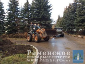 В с.п.Новохаритоновское продолжаются благоустроительные работы