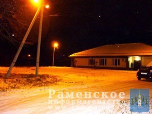 Проведены работы по дополнительному освещению территории ДК «Кузяевски»