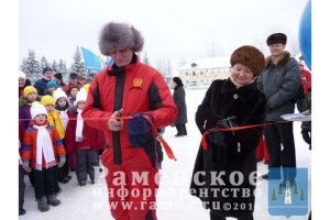 16 января состоялось открытие хоккейной коробки в Новохаритоново