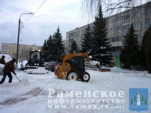 В с.п.Новохпритоновское уборка снега идет в плановом режиме