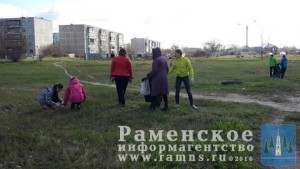 Массовый субботник провели в с.п.Кузнецовское 23 апреля