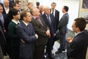 Руководители МОО «Деловая Россия» приняли участие в открытии выставки «Золотые страницы российского предпринимательства»