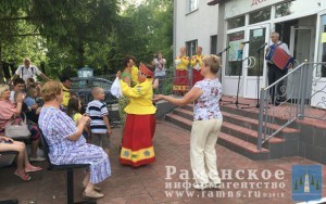 Ганусовские артисты побывали в гостях в с.п.Кузнецовское
