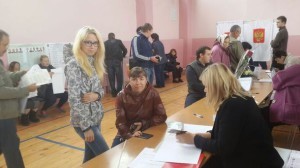 На участке 2598 в с.Константиново голосуют впервые
