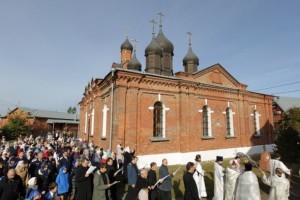 Освящение храма Покрова Пресвятой Богородицы прошло 2 октября в селе Боршева