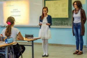 Гжельцы отвезли в Белград письма учеников Речицкой школы