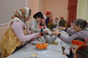 8 января в Доме Культуры «Кузяевский» с.п.Новохаритоновское прошел праздник «Русской каши».