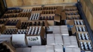Около 20 тыс бутылок контрафактного алкоголя изъяли в Раменском районе