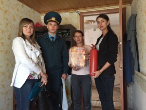 Рейд по профилактике пожаров в жилых домах провели в Раменском районе