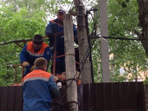 В Родниках ликвидируют последствия стихии