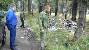 30 августа прошли очередные «Антимусорные рейды» по пресечению несанкционированного выброса мусора в лесах Московской области