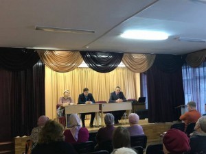В с.п.Вялковское состоялась встреча администрации с жителями