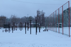 Завершились работы по обустройству спортивного стадиона на территории школы №21