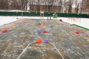 Новую спортивную площадку открыли в детском саду №21 в Удельной