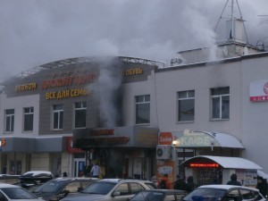 Пожар на улице Советская в Раменском ликвидирован