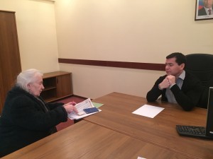 Зампред Мособлдумы провёл приём населения в Раменском