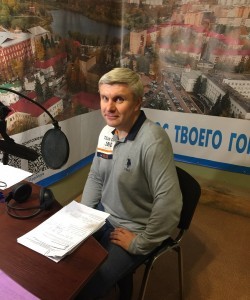 Гость студии — заведующий стоматологической поликлиники Раменской ЦРБ Виталий Купцов