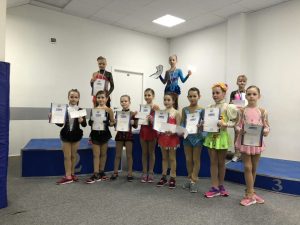 Первый турнир по фигурному катанию в Раменском