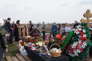 В с.Степановское отслужили панихиду по погибшим в авиакатастрофе