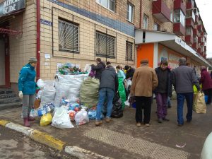 В Раменском провели очередную акцию раздельного сбора вторсырья