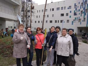 Более тысячи человек приняли участие в субботнике на территориях медучреждений Раменского района