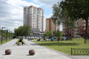 Глава Раменского района призвал жителей бережно относится к новой зоне отдыха на улице Чугунова
