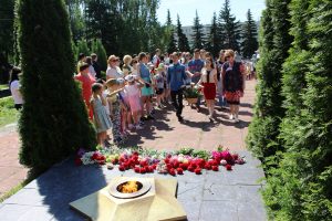 Митинг памяти, посвященный Дню начало ВОВ, провели в с.п.Новохаритоновское