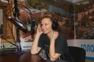Юлия Райнер в студии Раменского радио!