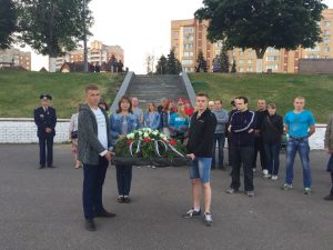 22 июня в память о Великой Отечественной войне состоялся традиционный митинг и спуск венка на воду