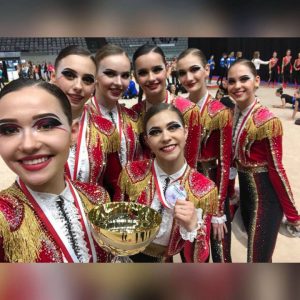 Раменские спортсменки взяли золото на чемпионате Мира по Эстетической Гимнастике IFAGG WORLD CC 2018
