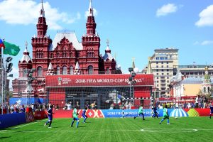 ФК «Прогресс» из Раменского района сыграл в футбол на Красной Площади! 