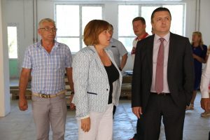 Глава Раменского района Андрей Кулаков посетил строительство нового корпуса  Гимназии №2